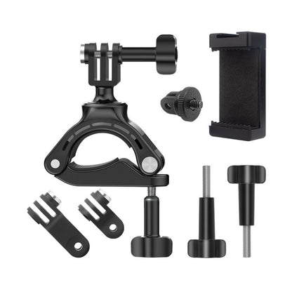 Bike Cycling Bracket Mount for Cell Phone & Sports Camera,Spec:, Camera Set, Mobile Phone Set