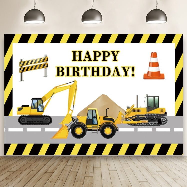 1.5m x 1m  Construction Vehicle Series Happy Birthday Photography Background Cloth, 1.5m x 1m (MSD00212), 1.5m x 1m (Mdn08682), 1.5m x 1m  (Mdm07372), 1.5m x 1m (Mdm07792), 1.5m x 1m (Mdn09841), 1.5m x 1m (Mdn09936), 1.5m x 1m (Mdv00452)               ...