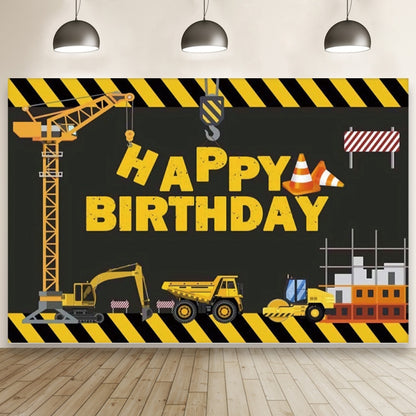 1.5m x 1m  Construction Vehicle Series Happy Birthday Photography Background Cloth, 1.5m x 1m (MSD00212), 1.5m x 1m (Mdn08682), 1.5m x 1m  (Mdm07372), 1.5m x 1m (Mdm07792), 1.5m x 1m (Mdn09841), 1.5m x 1m (Mdn09936), 1.5m x 1m (Mdv00452)               ...