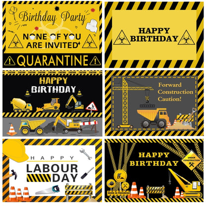 1.5m x 1m  Construction Vehicle Series Happy Birthday Photography Background Cloth, 1.5m x 1m (MSD00212), 1.5m x 1m (Mdn08682), 1.5m x 1m  (Mdm07372), 1.5m x 1m (Mdm07792), 1.5m x 1m (Mdn09841), 1.5m x 1m (Mdn09936), 1.5m x 1m (Mdv00452)               ...