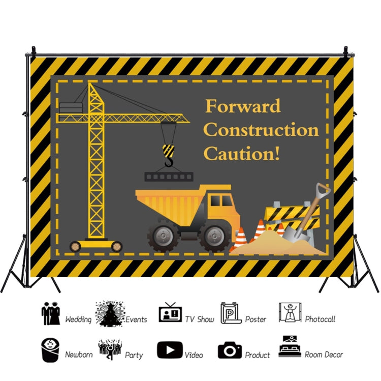 1.5m x 1m  Construction Vehicle Series Happy Birthday Photography Background Cloth, 1.5m x 1m (MSD00212), 1.5m x 1m (Mdn08682), 1.5m x 1m  (Mdm07372), 1.5m x 1m (Mdm07792), 1.5m x 1m (Mdn09841), 1.5m x 1m (Mdn09936), 1.5m x 1m (Mdv00452)               ...