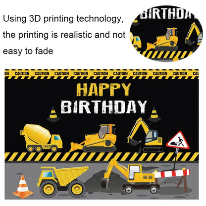 1.5m x 1m  Construction Vehicle Series Happy Birthday Photography Background Cloth, 1.5m x 1m (MSD00212), 1.5m x 1m (Mdn08682), 1.5m x 1m  (Mdm07372), 1.5m x 1m (Mdm07792), 1.5m x 1m (Mdn09841), 1.5m x 1m (Mdn09936), 1.5m x 1m (Mdv00452)               ...