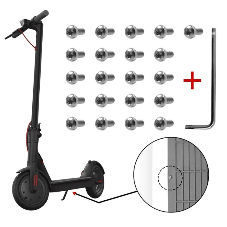 21 PCS/Set For Xiaomi Mijia M365 Pro Battery Compartment Screws, 21pcs/set Screws