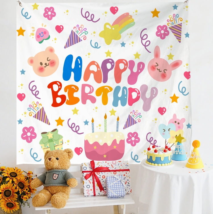 Birthday Layout Hanging Cloth Children Photo Wall Cloth, 150x180cm Velvet, 150x200cm Velvet, 150x230cm Velvet, 180x200cm Velvet