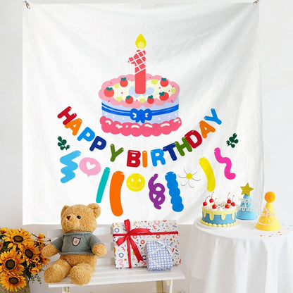 Birthday Layout Hanging Cloth Children Photo Wall Cloth, 150x180cm Velvet, 150x200cm Velvet, 150x230cm Velvet, 180x200cm Velvet