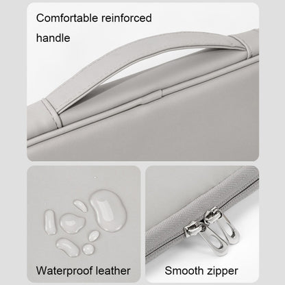 Baona BN-Q015 Leather Waterproof Shock Absorbing Handheld Tablet Bag, 10.9 inches, 12.9 inches