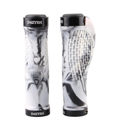 MZYRH 1pair Mountain Bike Bicycle Handlebar Grips Protective Covers, MZYRH  Black and White, MZYRH  Black Blue, MZYRH White and Blue, MZYRH Black and Yellow, MZYRH Dark Green, MZYRH  Black and Red