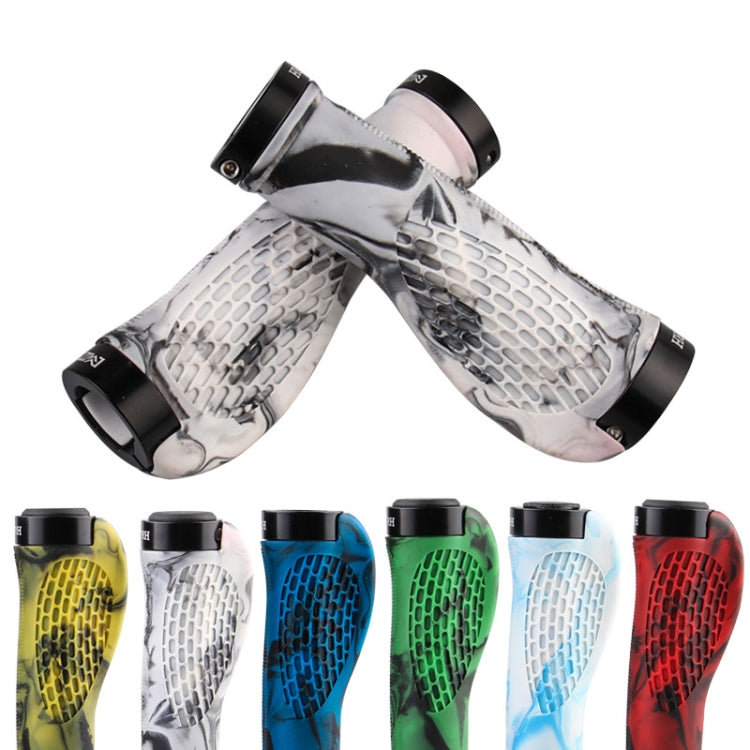 MZYRH 1pair Mountain Bike Bicycle Handlebar Grips Protective Covers, MZYRH Black and Yellow, MZYRH Dark Green, MZYRH  Black and Red, MZYRH  Black and White, MZYRH  Black Blue, MZYRH White and Blue