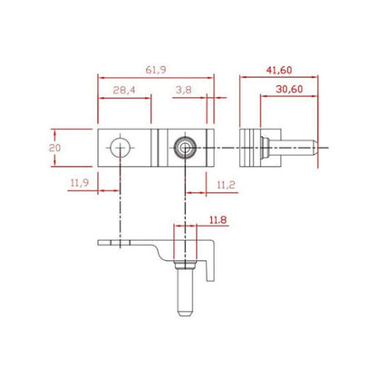 New Energy Electric Vehicle Battery Column MRBF Fuse, Battery Column MRBF Fuse