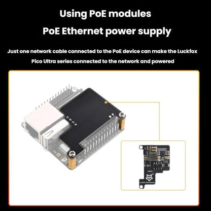 Luckfox Pico Ultra B RV1106G2 0.5TOPS Micro Linux Development Board Integrated Processor without Wi-Fi/With PoE, Without Screen, 480x480 Touch Screen, 720x720 Touch Screen