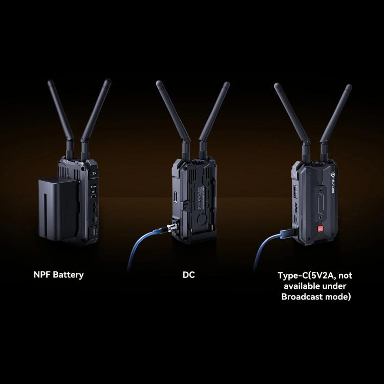 HOLLYLAND Pyro H Wireless HDMI Video Transmission System  Dual-Band 2.4/5GHz 4K30 Transmission, Single Receiver, 1TX & 1RX