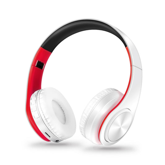 LPT660 Bluetooth Wireless Headset HIFI Stereo Sports Headphones, LPT660 (White Red), LPT660 (White Blue), LPT660 (White Green), LPT660 (White Orange), LPT660 (White Pink), LPT660 (White Gold), LPT660 (Black+Green), LPT660 (White Rose Gold)