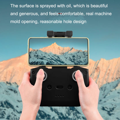 BRDRC DJI-7559 For DJI Mavic 3 / Mini 3 / 3 Pro Remote Control Silicone Protective Cover, For DJI Mavic 3 / Mini 3 / 3 Pro(Gray), For DJI Mavic 3 / Mini 3 / 3 Pro(Black)