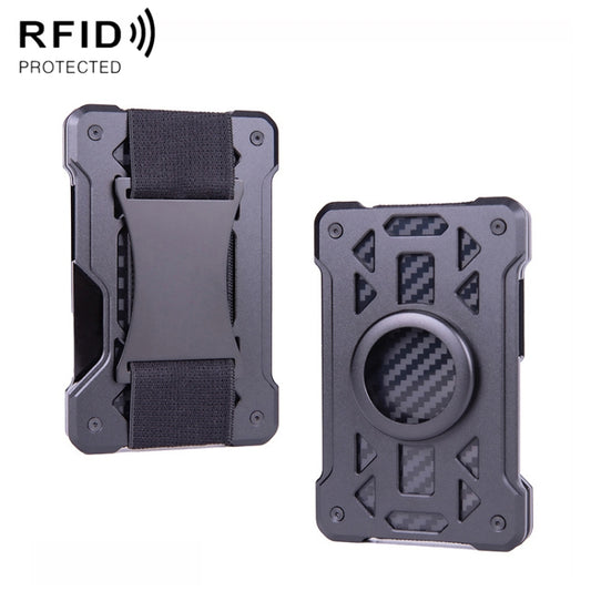 Tarjetero metálico antirrobo RFID para AirTag de 2.ª generación / AirTag de 1.ª generación, modelos: ak-4 B negro, ak-4 B plateado, ak-4 B azul, ak-4 B gris, ak-4 A negro, ak-4 A azul, ak-4 A plateado, ak-4 A gris