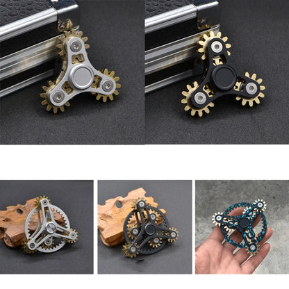 Jouet de décompression Fidget Spinner Linkage, Quatre vitesses (argent), Quatre vitesses (noir), Version améliorée à quatre vitesses (noir), Version améliorée à quatre vitesses (argent), Version améliorée à quatre vitesses Encre (bleu)