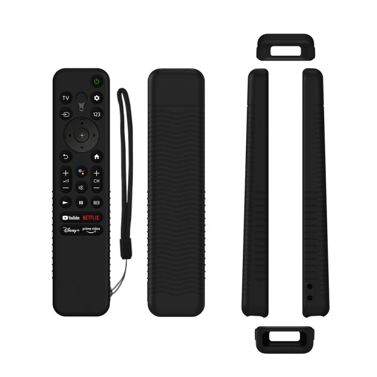 Y56 Voice Remote Silicone Anti-Fall Protective Case For Sony RMF-TX800U/C/P/T/900U, For Sony RMF-TX800U/C/P/T/900U(Black), For Sony RMF-TX800U/C/P/T/900U(Blue), For Sony RMF-TX800U/C/P/T/900U(Red), For Sony RMF-TX800U/C/P/T/900U(Luminous Blue)���������...