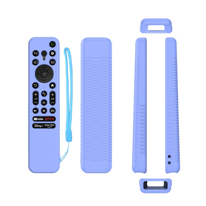 Y56 Voice Remote Silicone Anti-Fall Protective Case For Sony RMF-TX800U/C/P/T/900U, For Sony RMF-TX800U/C/P/T/900U(Black), For Sony RMF-TX800U/C/P/T/900U(Blue), For Sony RMF-TX800U/C/P/T/900U(Red), For Sony RMF-TX800U/C/P/T/900U(Luminous Blue)���������...