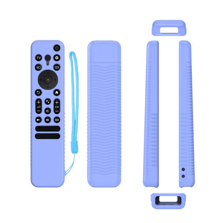 Y56 Voice Remote Silicone Anti-Fall Protective Case For Sony RMF-TX800U/C/P/T/900U, For Sony RMF-TX800U/C/P/T/900U(Blue), For Sony RMF-TX800U/C/P/T/900U(Red), For Sony RMF-TX800U/C/P/T/900U(Luminous Blue), For Sony RMF-TX800U/C/P/T/900U(Luminous Green)