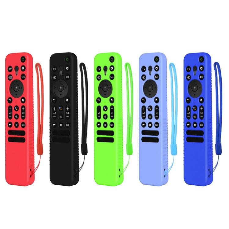 Y56 Voice Remote Silicone Anti-Fall Protective Case For Sony RMF-TX800U/C/P/T/900U, For Sony RMF-TX800U/C/P/T/900U(Blue), For Sony RMF-TX800U/C/P/T/900U(Red), For Sony RMF-TX800U/C/P/T/900U(Luminous Blue), For Sony RMF-TX800U/C/P/T/900U(Luminous Green)