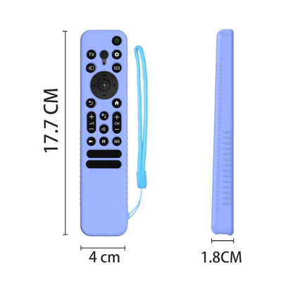 Y56 Voice Remote Silicone Anti-Fall Protective Case For Sony RMF-TX800U/C/P/T/900U, For Sony RMF-TX800U/C/P/T/900U(Blue), For Sony RMF-TX800U/C/P/T/900U(Red), For Sony RMF-TX800U/C/P/T/900U(Luminous Blue), For Sony RMF-TX800U/C/P/T/900U(Luminous Green)