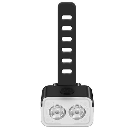 Ensemble de lampes de vélo à chargement USB LED pour l'extérieur, style :, feu arrière, feu avant + feu arrière, feu avant