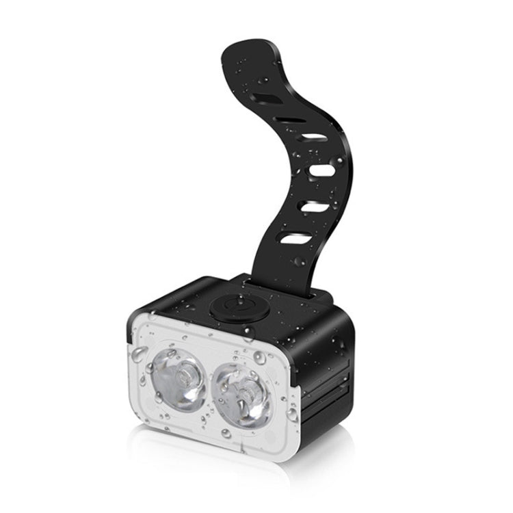 Ensemble de lampes de vélo à chargement USB LED pour l'extérieur, style :, feu arrière, feu avant + feu arrière, feu avant