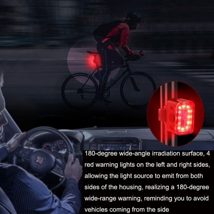 Bicycle Light USB Charging Outdoor LED Riding Lamp Set, Style:, Tail Light, Front Light+Tail Light, Front Light