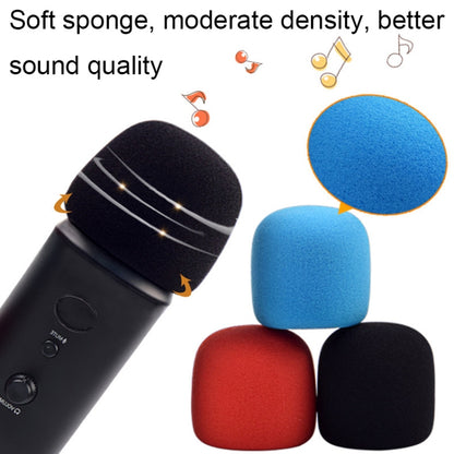 For Blue Yeti Pro Anti-Pop and Windproof Sponge/Fluffy Microphone Cover, Black Sponge, Blue Sponge, Black Hair, Gray Hair