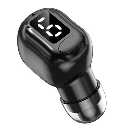 M5 Digital Display Bluetooth Headset Mini In-ear Invisible Headphones, M5 Black, M5 White, M5 Skin Color, M5 Pink, M5 Green