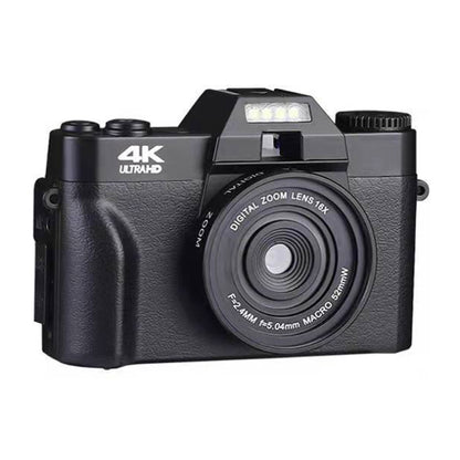 R10 4K HD 48MP Retro Foldable Screen Digital Camera, R10 Simple Version