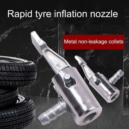 2pcs Vehicle Inflatable Pump Tube Joint Tire Mouth Gas Mouth Tube Fast Connector, Inflatable Pump Adapter No Deflating, Inflatable Pump Adapter Relieved, Inflatable Pump Adapter