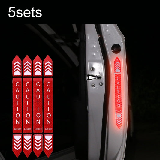 5sets Car Opening Door Anti-Collision Safety Warning Reflector, 5sets Diamond White, 5sets Diamond Red, 5sets Diamond Blue, 5sets Diamond Yellow, 5sets Fluorescent Green