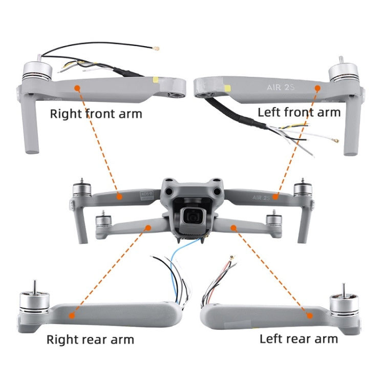 Front And Rear Machine Arm Shell Repair Accessories