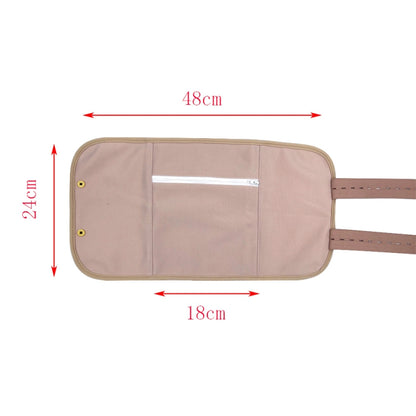 Reusable Castor Oil Pack For Liver Detox & Comfort Sleep Fit(No Castor Oil), Waist Khaki, Waist  Pink