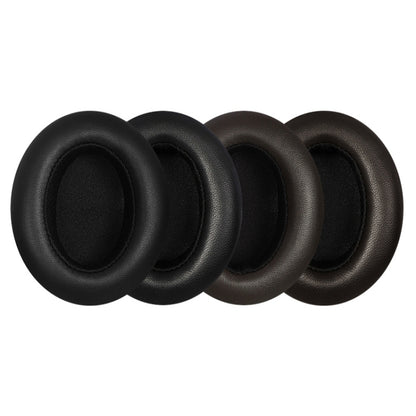 For Sennheiser Momentum 2pcs Soft Comfortable Headset Sponge Cover, Color: Black Protein, Black Protein, Brown Protein, Black Lambskin, Brown Lambskin