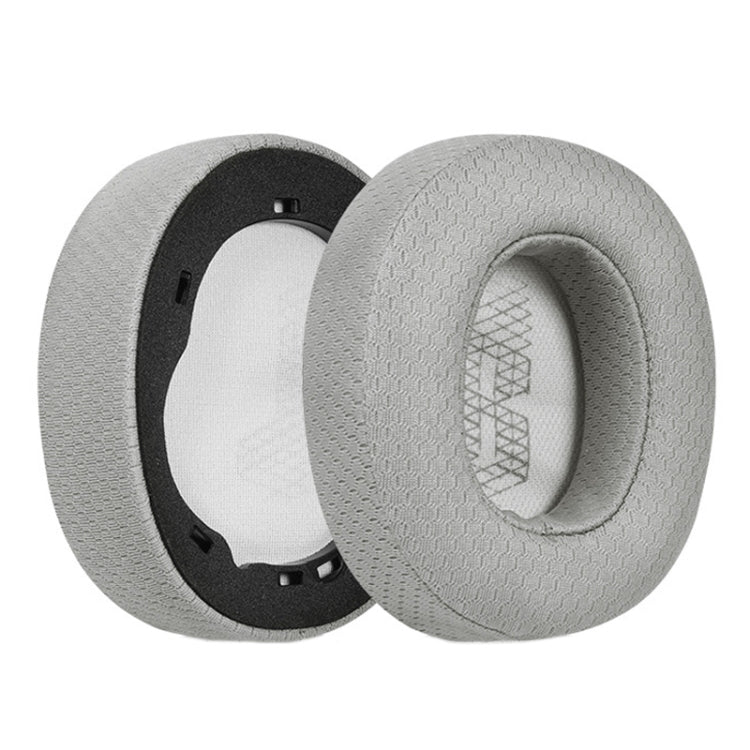 2pcs Headphone Sponge Case For JBL Live 650BTNC/660/E65BTNC/Duet NC, For Live 650BTNC Protein Leather, For Live 650BTNC Net Black, For Live 650BTNC Net Gray, For Live 650BTNC Leather+Velvet