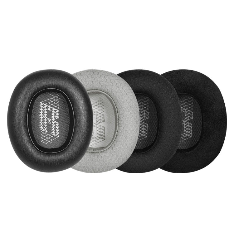 2pcs Headphone Sponge Case For JBL Live 650BTNC/660/E65BTNC/Duet NC, For Live 650BTNC Net Gray, For Live 650BTNC Leather+Velvet, For Live 650BTNC Protein Leather, For Live 650BTNC Net Black