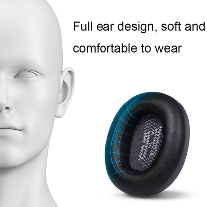 2pcs Headphone Sponge Case For JBL Live 650BTNC/660/E65BTNC/Duet NC, For Live 650BTNC Net Gray, For Live 650BTNC Leather+Velvet, For Live 650BTNC Protein Leather, For Live 650BTNC Net Black