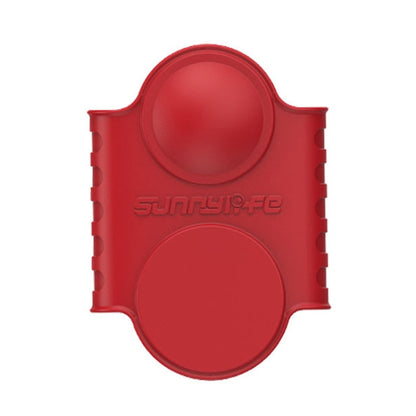 For Insta360 One X2 Sunnylife ST-Q9420 Silicone Protective Case, For Insta360 One X2 Red Lens Screen Case, For Insta360 One X2 Black Lens Screen Case