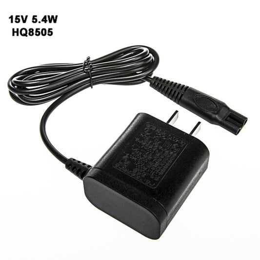 2pcs Adaptateur chargeur de rasoir HQ8505 15V 5.4W pour PHILIPS HQ8500 HQ6070 HQ6075 HQ6090 PT860 AT890, prise américaine, 2pcs HQ8505 Prise américaine