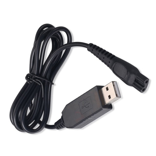 2 chargeurs USB 15 V pour rasoir PHILIPS HQ7120 HQ8830 PT730 AT757 RQ1060, HQ8505 et 2 prises USB HQ8505