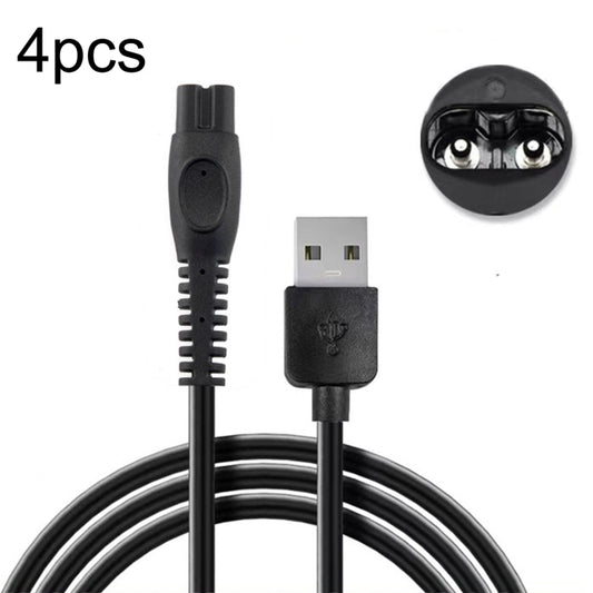 Pour rasoir électrique Philips PQ888 889, 4 câbles de charge USB 5 V, 4 prises USB PQ888