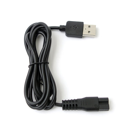 Câble de charge USB 5V 2 pièces pour tondeuse à cheveux AUX A5 A6 A8 S5, pour tondeuse à cheveux AUX