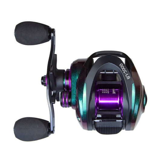 Carrete de pesca TAKUMI-S BJ2000 de metal para lances largos, con sistema antifricción y alarma de descarga, BJ2000 izquierdo