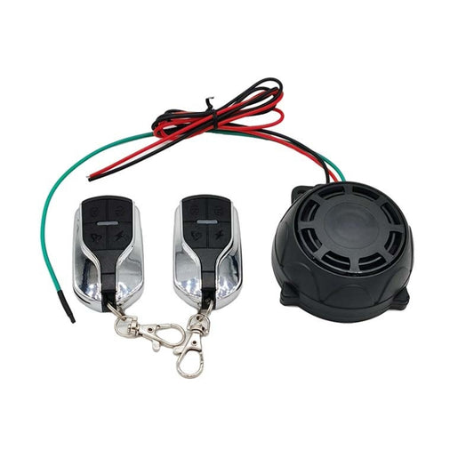 Alarme antivol 12V pour moto avec télécommande et klaxon, 2 télécommandes