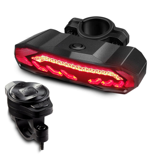 SF31 Feu arrière de vélo intelligent avec frein, avertisseur USB, pour conduite de nuit, VTT, clignotants LED, SF31 Nouvelle télécommande