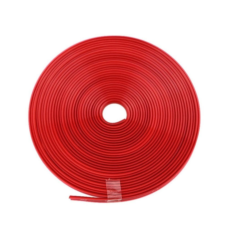 8m/roll Car Wheel General Sticker Modified Protection Sticker Anti-collision Strip, 1roll Orange, 1roll Gray, 1roll White, 1roll Black, 1roll Red, 1roll Pink, 1roll Purple, 1roll Blue