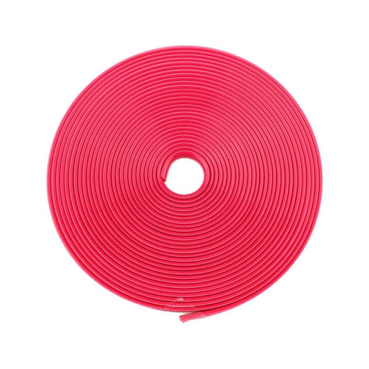 8m/roll Car Wheel General Sticker Modified Protection Sticker Anti-collision Strip, 1roll Pink, 1roll Purple, 1roll Blue, 1roll Orange, 1roll Gray, 1roll White, 1roll Black, 1roll Red