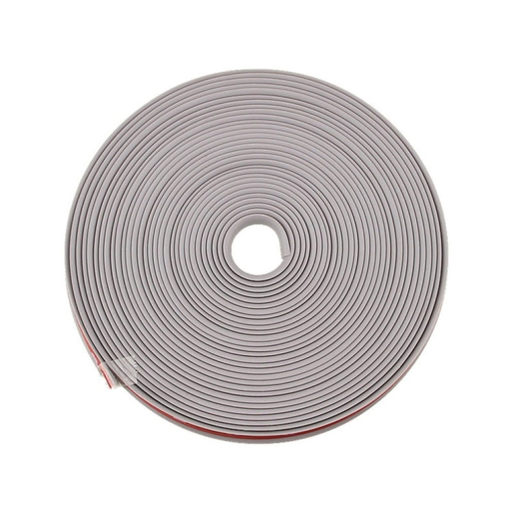 8m/roll Car Wheel General Sticker Modified Protection Sticker Anti-collision Strip, 1roll Orange, 1roll Gray, 1roll White, 1roll Black, 1roll Red, 1roll Pink, 1roll Purple, 1roll Blue
