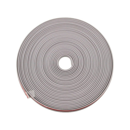8m/roll Car Wheel General Sticker Modified Protection Sticker Anti-collision Strip, 1roll Orange, 1roll Gray, 1roll White, 1roll Black, 1roll Red, 1roll Pink, 1roll Purple, 1roll Blue